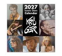 Grupo Erik | Calendrier 2027 Mural Sebastian Kruger, Calendrier 2027 Art | Calendrier Mensuel 2027 De Janvier à Décembre 2027 - 30 x 60 cm - Multilingue avec Français inclus - Mini Poster Inclus