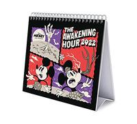 Grupo Erik - Calendrier de Bureau 2022 Disney, Mickey - 12 Mois | De Janvier à Décembre 2022 | 20x18x6,5 cm, 6 langues, Certifié FSC