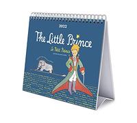Grupo Erik - Calendrier de Bureau 2022 Le Petit Prince - 12 Mois | De Janvier à Décembre 2022 | 20x18x6,5 cm, 6 langues, Certifié FSC