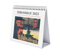 Grupo Erik - Calendrier De Bureau 2023 Japanese Art - 12 Mois,20 X 18 Cm, Calendrier Mensuel En Français, Janvier 2023 Ã€ Décembre 2023,Certifié FSC, Avec Support Rigide CS23018