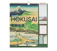 Grupo Erik | Calendrier Familial 2026 2027 Hokusai | Calendrier Cuisine | De Septembre 2026 à Décembre 2027 | Calendrier 2027 Mural Mensuel, Calendrier Japon, Planning Familial 2027