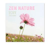 Grupo Erik - Calendrier Mural 2022 Zen Nature - 16 Mois | Calendrier 2022 Mural Mensuel, De Septembre à Décembre 2022 | 30 x 60 cm, 6 langues, Certifié FSC