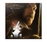 Grupo Erik - Calendrier Mural 2023 Star Wars, Obi-Wan Kenobi 12 Mois | 30 x 60 cm, Avec 1 Poster Inclus, Sous Licence Officielle et Certifié FSC en Français Janvier à Décembre 2023, CP23101