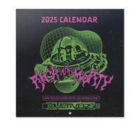 Grupo Erik - Calendrier Mural 2025 Rick et Morty | Calendrier Mensuel 30x60cm - De Janvier 2025 à Décembre 2025