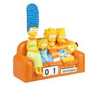 Grupo Erik | Calendrier Perpétuel 3D Les Simpson | Idée Cadeau | Figurine Calendrier de Bureau | Déco Chambre et Bureau, Cadeau Geek Original, À Collectionner
