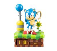 Grupo Erik - Calendrier perpétuel Sonic 3D | Calendrier de Bureau perpétuel pour Enfants | Décoration de Chambre | Idée Cadeau | Gadget Personnages, 12 x 16 x 8,5 cm