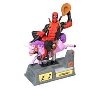 Grupo Erik - Calendrier perpétuel Marvel Deadpool - Figurine 3D PVC - 17x21x9,5 cm