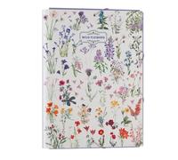 Grupo Erik - Chemise Cartonnée A4 Botanical Wild Flowers, Chemise à Rabats Rigide, Pochette Cartonnée 24 x 34 cm, Fournitures Scolaires, Fournitures de Bureau