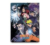 Grupo Erik - Chemise Cartonnée A4 Naruto Shippuden | Chemise à Rabats Rigide | Pochette Cartonnée 24 x 34 cm | Fournitures Scolaires, Fournitures de Bureau CSG0106