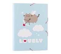 Grupo Erik - Chemise Cartonnée A4 Pusheen | Chemise à Rabats Rigide | Pochette Cartonnée 24 x 34 cm | Fournitures Scolaires, Fournitures de Bureau