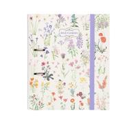 Grupo Erik - Classeur A4 2 Anneaux - Botanical Wild Flowers, Classeur Rigide 2 Anneaux, Format 27 x 32 cm, Fournitures Scolaires, Organiseurs, Fournitures de Bureau