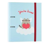 Grupo Erik - Classeur A4 2 Anneaux - Pusheen | Classeur Rigide 2 Anneaux, Format 27 x 32 cm | Fournitures Scolaires, Organiseurs, Fournitures de Bureau