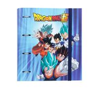 Grupo Erik - Classeur A4 4 Anneaux - Dragon Ball | Classeur Rigide 4 Anneaux, Format 27 x 32 cm | Fournitures Scolaire, Organiseurs, Fournitures de Bureau