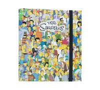 Grupo Erik | Classeur A4 4 Anneaux Les Simpson | Fourniture Scolaire | Classeur Rigide 4 Anneaux | Format A4 27 x 32 cm, Fourniture Scolaire, Organiseur de Bureau