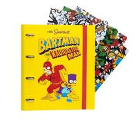 Grupo Erik | Classeur A4 4 Anneaux Les Simpson | Fournitures Scolaires