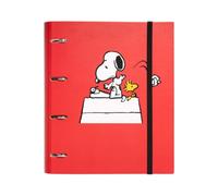 Grupo Erik | Classeur A4 4 Anneaux Snoopy | Fourniture Scolaire | Classeur Rigide 4 Anneaux | Format A4 27 x 32 cm, Fourniture Scolaire, Organiseur de Bureau
