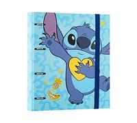 Grupo Erik | Classeur A4 4 Anneaux Stitch Tropical | Fourniture Scolaire | Classeur Rigide 4 Anneaux | Format A4 27 x 32 cm, Fourniture Scolaire, Organiseur de Bureau