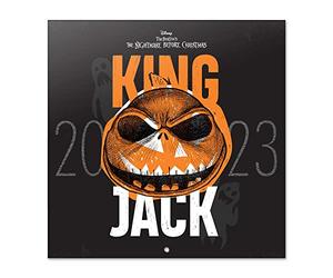 Grupo Erik CP23038 - Calendrier Mural 2023 Disney, L'Étrange Noël de Mr Jack - 30 x 60 cm, Avec 1 Poster Inclus, Licence Officielle et Certifié FSC - Calendrier en Français Janvier à Décembre 2023