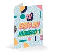 Grupo Erik Editores eres mi nº1 - Carte felicitacion, 300 gr