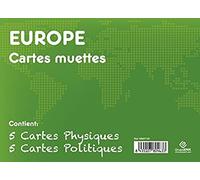 Grupo Erik Editores-Pack 10 cartes Mondes 32,4 x 22,5 cm