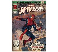 Grupo Erik – Affiche Marvel Spider-Man Comic – Décoration murale