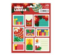 Grupo Erik - Étiquettes Cadeaux de Noël, Étiquettes Autocollantes, Autocollants de Noël, Étiquette pour Cadeau