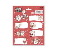 Grupo Erik - Étiquettes Cadeaux de Noël Père Noël | Étiquettes Autocollantes, Autocollants de Noël, Étiquette pour Cadeau