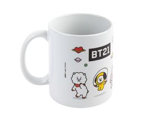 Grupo Erik | Mug BT21 | Idée Cadeau Original Geek | 350 ml, Tasse en Céramique, pour Café, Thé ou Chocolat Chaud, Cadeau BT21