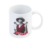 Grupo Erik - Mug One Piece, Luffy 350ml | Tasse en Céramique Sous Licence Officielle | Mug Café & Thé, Idée Cadeau G nniversaire ou Noël