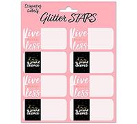 Grupo Erik - Pack de 16 Étiquettes Autocollantes de 8 x 4 cm, Be Happy | Étiquettes Scolaires, Étiquettes de Noël, Étiquettes pour Cahiers et Pochettes