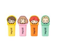 Grupo Erik | Pack de 4 Surligneur Pastel Harry Potter | Papeterie Kawaii | Fourniture Scolaire Pastel : École, Collège, Lycée | Surligneurs, Fluo Pastel