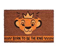 Grupo Erik - Paillasson Disney Le Roi Lion Born to Be a King - Antidérapant et Fibre de Coco - 40 x 60 cm