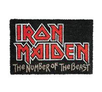 Grupo Erik | Paillasson Extérieur Iron Maiden | Tapis d'Entrée | Tapis d'Entrée Antidérapant | Paillasson Extérieur Original, Fibre Coco, Idée Cadeau Maison