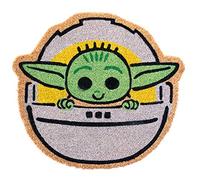 Grupo Erik Paillasson Exterieur The Mandalorian, Grogu The Child | Tapis Antidérapant, Tapis d'entrée | 55 x 50 cm, Baby Yoda