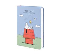 Grupo Erik - Petit Agenda 2026 2027 Snoopy - Semainier, Planner | Agenda Adulte 2026 2027 Original