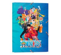 Grupo Erik - Pochette à Rabat A4 One Piece, Couverture Rigide 34 x 25 cm | Pochette à Rabat avec Élastique, Fourniture Scolaire, Fournitures de Bureau