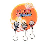 Grupo Erik | Porte-Clés Mural Naruto Shippuden | Déco Entrée Cadeau | Porte-Clés Mural 16 x 16 cm | Déco Murale d'Entrée, Rangement des Clés, Idée Cadeau Fan