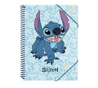 Grupo Erik | Porte-Vues A4 60 Vues Stitch | Fourniture Scolaire | Porte-Documents 60 Pochettes | Format A4, Fourniture Scolaire, Organiseur de Bureau, Porte-Revues