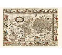 Grupo Erik: Erik - Poster Carte de l'Ancien Monde, 61 x 91,5 cm