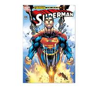 Grupo Erik - Poster DC Comics Superman Infinite Crisis Is Here! - Deco Maison, Decoration Murale, Affiche Décorative