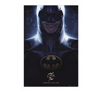 Grupo Erik - Poster DC Comics The Flash - Batman - Deco Maison, Decoration Murale, Affiche Décorative