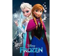 Grupo Erik - Poster Disney La Reine Des Neiges - Deco Maison, Decoration Murale, Affiche Décorative
