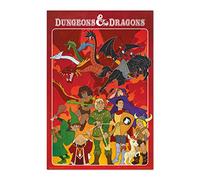 Grupo Erik - Poster Donjons & Dragons The Animated Series - Deco Maison