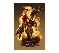 Grupo Erik - Poster Game of Thrones, House of the Dragon - Deco Maison | 61x91,5 cm - Grand Format, Affiche Série