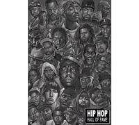 Grupo Erik Affiche Hip Hop All Stars – Décoration murale Noir 91,5x61 cm