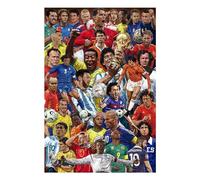 Grupo Erik - Poster legendary footballers - Deco Maison, Decoration Murale, Affiche Décorative