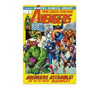 Grupo Erik - Poster Marvel Avengers - Deco Maison | 61x91,5 cm - Grand Format - Decoration Murale, Affiche Décorative