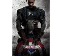 Grupo Erik - Poster Marvel Captain America - Deco Maison, Decoration Murale, Affiche Décorative