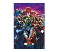 Grupo Erik - Poster Marvel los vengadores - 10 by alex ross - Deco Maison | 61x91,5 cm - Grand Format