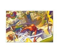 Grupo Erik - Poster Marvel Spider-Man - Spider-Man vs the sinister six by alex ross - Deco Maison, Decoration Murale, Affiche Décorative